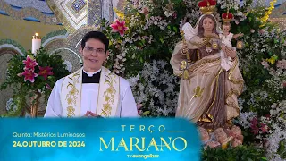 Quinta-Feira: Mistérios Luminosos | Terço Mariano com  @PadreManzottiOficial | 24/10/24
