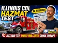 Illinois CDL Hazmat Test Full Theory 60 Practice Questions