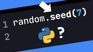 Why Is random seed So Important In Python