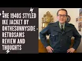 The 1940s styled Ike jacket by Onthesunnyside - RetroSams review and thoughts