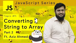 JS Converting String to Array Part 2 Encode then back to decode JavaScript in Hindi Urdu