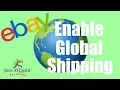 Ebay Global Shipping Program on MOBILE DEVICE Tutorial