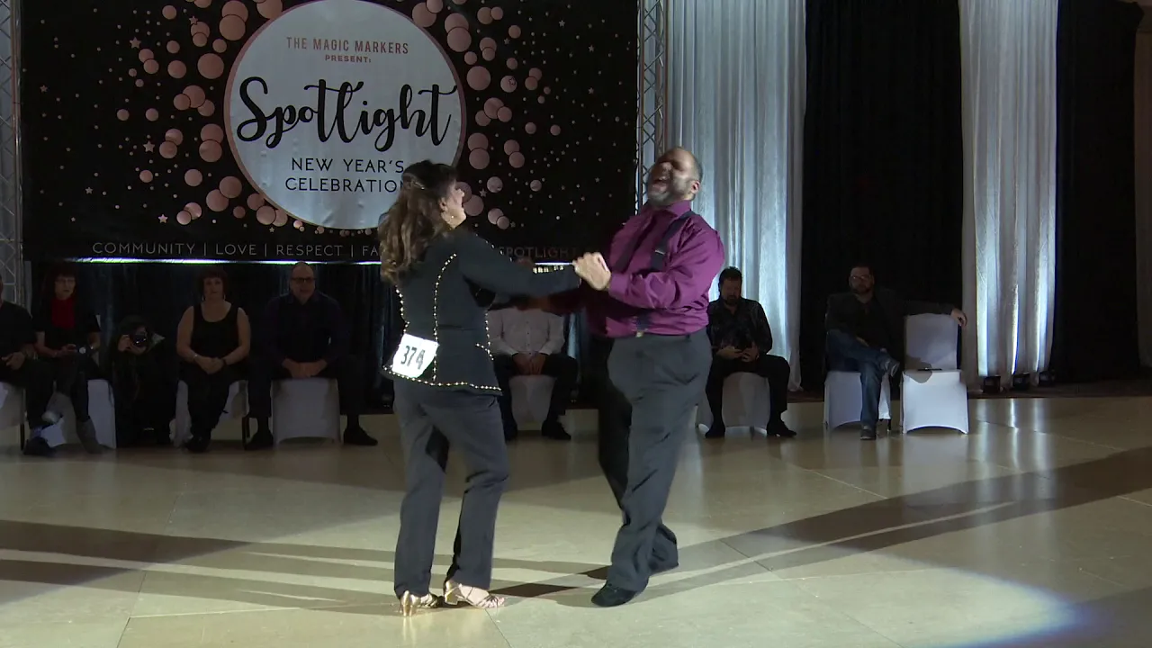 Spotlight New Years 2018 2019 Masters Open Jack & Jill Randolph Peters & Stacy O'Leyar