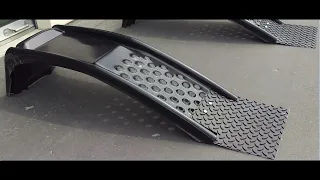 Harbor Freight Steel Ramp Hack