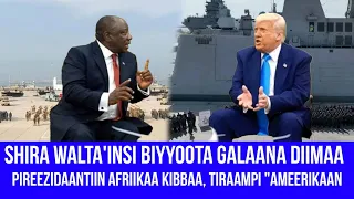 South African President Trump Said The United States Is A Summit Of Countries 