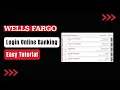 wellsfargo com Login - Wells Fargo Bank Online Banking Login 2023