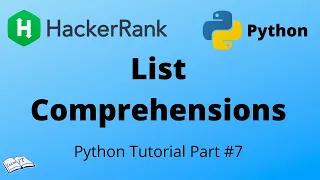 Python tutorial List Comprehensions - HackerRank solution
