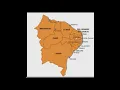 Brasil Regiao Nordeste - Estados e Capitais