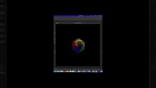 How to draw a rainbow benzene using python turtle