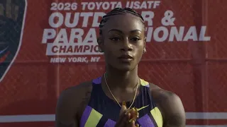 Sha Carri Richardson Wins 100m Semi in 10 78 to Lead Qualifiers 2026 USATF Outdoor Championships