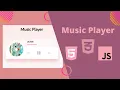 Build a Music Player HTML CSS JAVASCRIPT Vanilla JavaScript