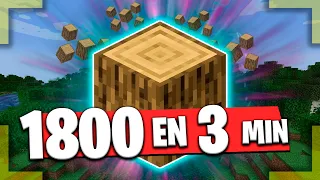 Las 3 MEJORES Granjas de MADERA (Fáciles) Minecraft Bedrock 26 y 1.21