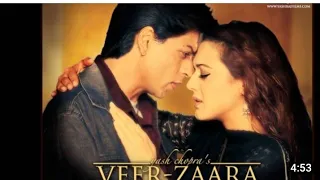 Lyrical Main Yahaan Hoon Song With Lyrics Veer Zaara Shah Rukh Khan Javed Akhtar 