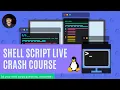 Shell Script Live Crash Course Learn With Sandip