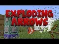 Minecraft EXPLODING ARROWS in Vanilla 1 12 2 Command Block Tutorial