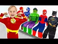 Download Lagu Kid superhero helps everyone and saves the day