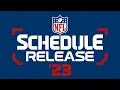 2023 NFL Schedule Release Show