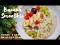 Download Lagu BANANA SMOOTHIE | SMOOTHIE BOWL | DIET MENU