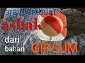 Download Lagu How to make an ashtray from gypsum||CARA MEMBUAT ASBAK DARI GYPSUM