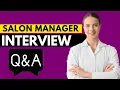 Top 25 Salon Manager Interview Questions and Answers