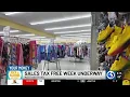 Sales tax free week is underway in Connecticut