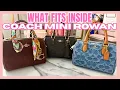 The Coach Bag I Didn t Expect to Love COACH MINI ROWAN - WHAT FITS INSIDE