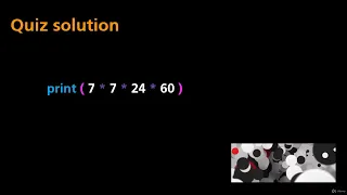 Programming for Computer Science - Meeting the interpreter Quiz Solution