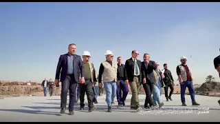 محافظ بغداد المهندس عطوان العطواني يتابع ميدانيا  اللمسات الهندسية لمشروع مجاري سبع البور دندنها