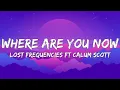 Download Lagu Lost Frequencies \u0026 Calum Scott - Where Are You Now (Lyrics)