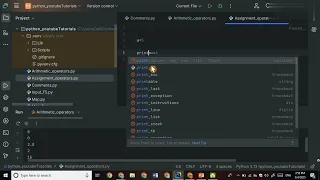 Lesson 9 Assignment Operator in Python Python Tutorials