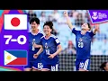 CLINICAL JAPAN breeze past Philippines Japan - Philippines Highlights AFC Women s Asian Cup