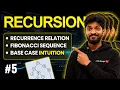 Recursion-5 Recurrence Relation Theory