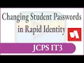 Rapid Identity School Support Training