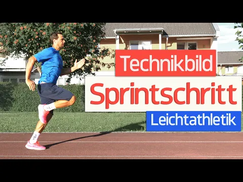 Download MP3 TECHNIKBILD SPRINTSCHRITT | Lauftechnik Sprint in Leichtathletik | Sprinttechnik 100m Sprint