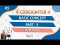 Codeigniter 4 Basic Concept Part 3 Codeigniter 4 Tutorial For Beginners in Hindi