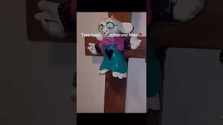 Two Types Of Deltarune Fans Deltarune Memes 