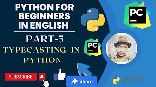 Typecasting in Python by hatcoder Python tutorial