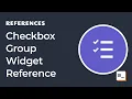 How To Use The Checkbox-Group Widget In Appsmith