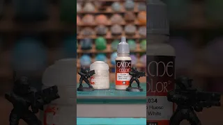 Citadel Paints vs Vallejo Game Color White Paint Highlight