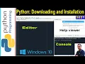 How to download and install Python on Windows 10 2021 Python tutorial - 01