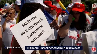 kanal d news on the verge of a general strike in healthcare evening edition