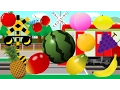 Download Lagu 変な音のするフルーツ踏切アニメ | Learn names of Fruits for Kids
