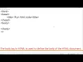 How to Run a simple HTML Code using Notepad Technology HTML Edge