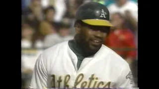 Mariners vs Athletics 4-14-1991