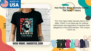 Hot Harris Walz Kamala Harris Tim Walz T-Shirt
