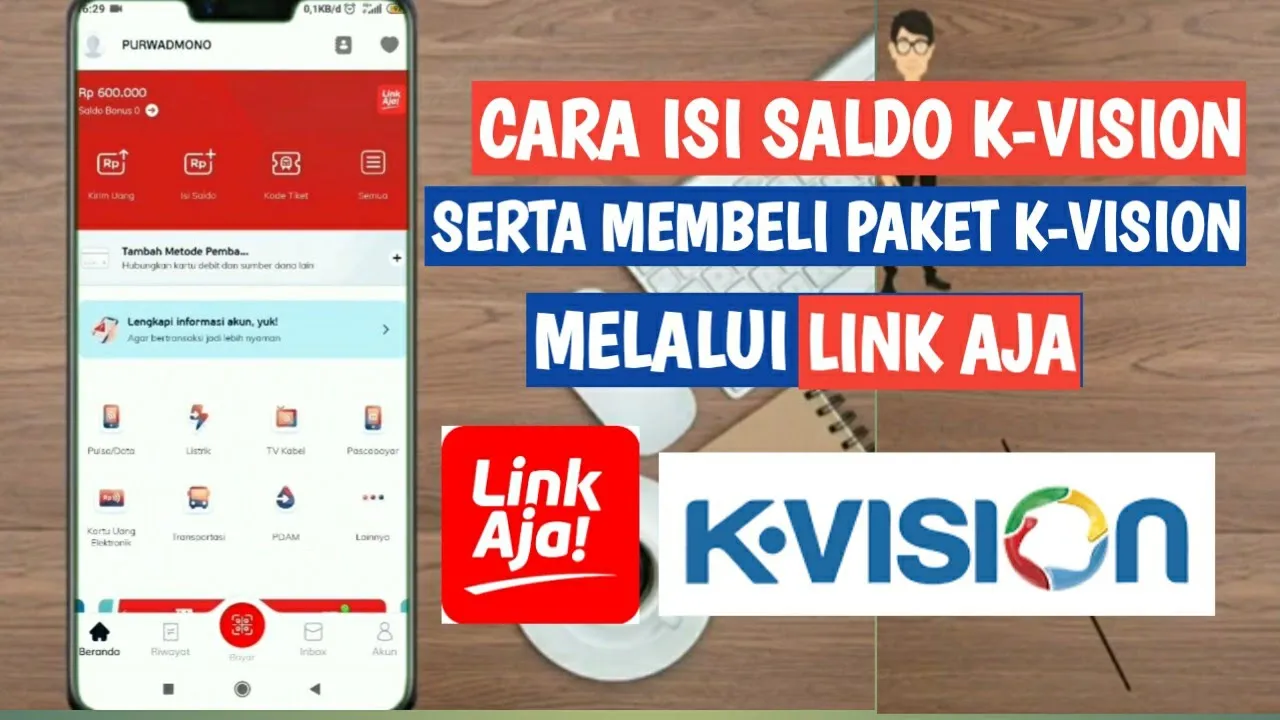 BELI SALDO K-VISION DAN CARA BELI PAKET CHANEL JOWO