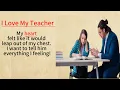 Lagu I Fell in Love With My Teacher | Learn English through stories Level 3 ⭐️ improve your English.