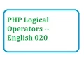 PHP Logical Operators -