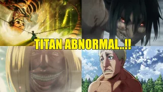 Download 9 Titan Abnormal Terkuat Dalam Attack on Titan..!! | Pernah Membuat Levi Menangis..!! MP3