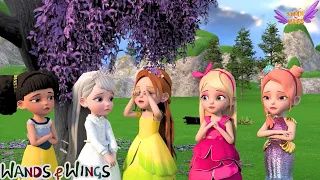 Oh No! Blossom Lost Her Shoe!👠| Princess Lost Her Shoe | Kids Rhymes - Wands & Wings